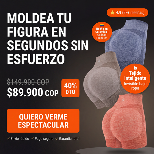 Panty Levantacola Abdomen set x 3 yoga